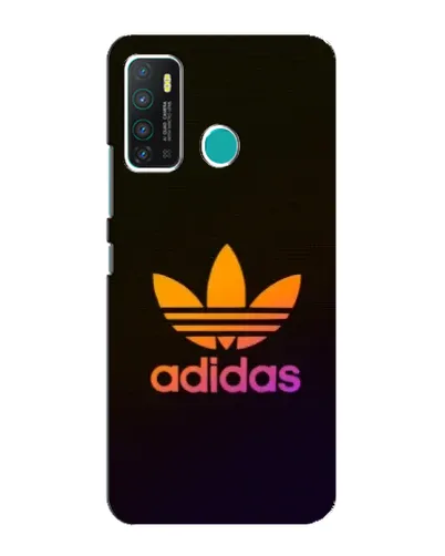 Чехол для Infinix Hot 9 / Hot 9 Pro с картинкой «Градиент Adidas»