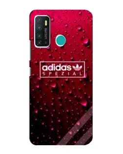 Чехол для Infinix Hot 9 / Hot 9 Pro с картинкой «Adidas Gold Marble»