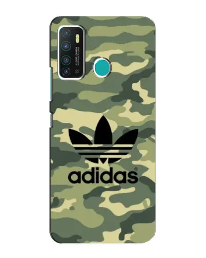 Чехол для Infinix Hot 9 / Hot 9 Pro с картинкой «Милитари стиль Adidas»