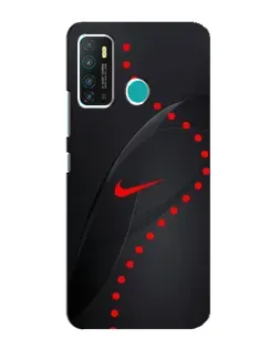 Чехол для Infinix Hot 9 / Hot 9 Pro с картинкой «Абстрактный дизайн Nike»