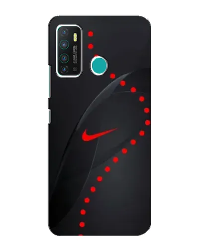 Чехол для Infinix Hot 9 / Hot 9 Pro с картинкой «Абстрактный дизайн Nike»