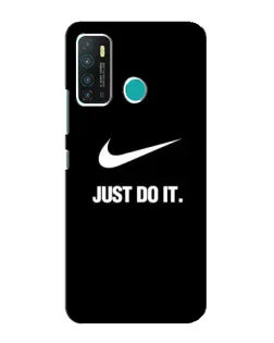 Чехол для Infinix Hot 9 / Hot 9 Pro с картинкой «Классический принт Nike»