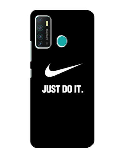 Чехол для Infinix Hot 9 / Hot 9 Pro с картинкой «Классический принт Nike»