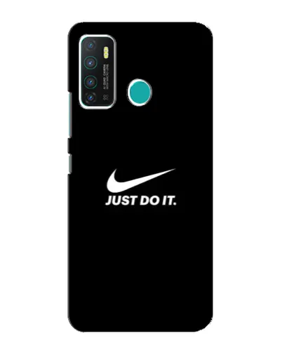 Чехол для Infinix Hot 9 / Hot 9 Pro с картинкой «Минимализм от Nike»