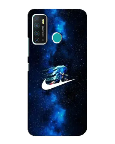 Чехол для Infinix Hot 9 / Hot 9 Pro с картинкой «Звездный путь Nike»