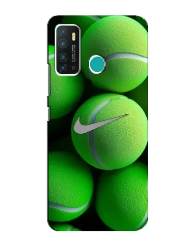 Чехол для Infinix Hot 9 / Hot 9 Pro с картинкой «Теннисные мячи Найк»