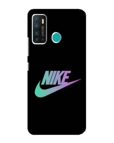 Чехол для Infinix Hot 9 / Hot 9 Pro с картинкой «Nike — городская ночь»