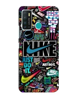 Чохол для Infinix Hot 9 / Hot 9 Pro з картинкою «Яскравий колаж Nike» Чохол для Infinix Hot 9 / Hot 9 Pro з картинкою «Яскравий колаж Nike»