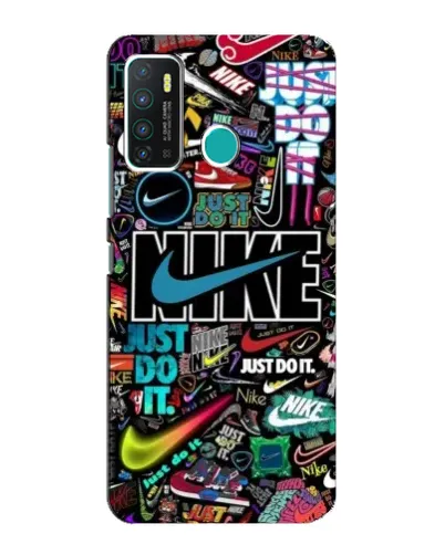 Чехол для Infinix Hot 9 / Hot 9 Pro с картинкой «Яркий коллаж Nike» Чехол для Infinix Hot 9 / Hot 9 Pro с картинкой «Яркий коллаж Nike»