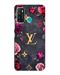 Чехол для Infinix Hot 9 / Hot 9 Pro с картинкой «Цветочный Louis Vuitton»