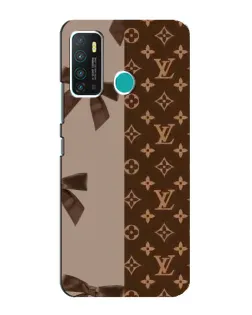Чехол для Infinix Hot 9 / Hot 9 Pro с картинкой «Louis Vuitton — банты»