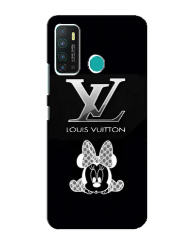 Чехол для Infinix Hot 9 / Hot 9 Pro с картинкой «LV и Минни Маус»