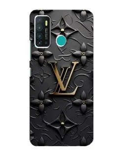 Чехол для Infinix Hot 9 / Hot 9 Pro с картинкой «Кожаная текстура LV»
