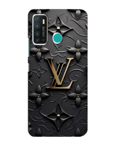 Чехол для Infinix Hot 9 / Hot 9 Pro с картинкой «Кожаная текстура LV»