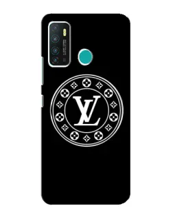 Чехол для Infinix Hot 9 / Hot 9 Pro с картинкой «LV — печать стиля»