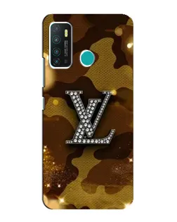 Чехол для Infinix Hot 9 / Hot 9 Pro с картинкой «Камуфляжный Louis Vuitton»