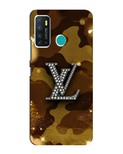 Чехол для Infinix Hot 9 / Hot 9 Pro с картинкой «Камуфляжный Louis Vuitton»