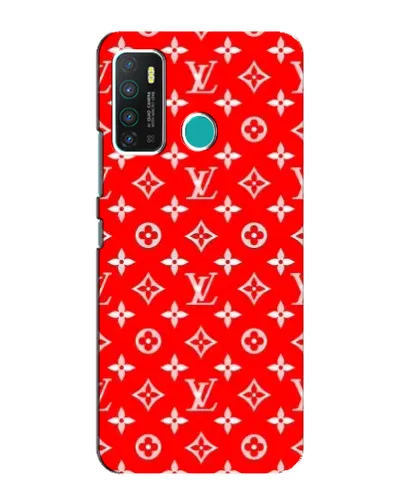 Чехол для Infinix Hot 9 / Hot 9 Pro с картинкой «Яркий паттерн LV»