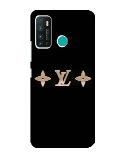 Чехол для Infinix Hot 9 / Hot 9 Pro с картинкой «Louis Vuitton — минимализм»