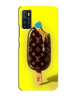 Чехол для Infinix Hot 9 / Hot 9 Pro с картинкой «Мороженое от LV»