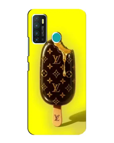 Чехол для Infinix Hot 9 / Hot 9 Pro с картинкой «Мороженое от LV»