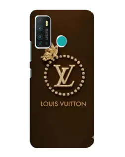 Чехол для Infinix Hot 9 / Hot 9 Pro с картинкой «LV — золотая печать»