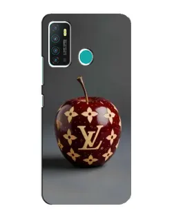 Чехол для Infinix Hot 9 / Hot 9 Pro с картинкой «Красное яблоко LV»