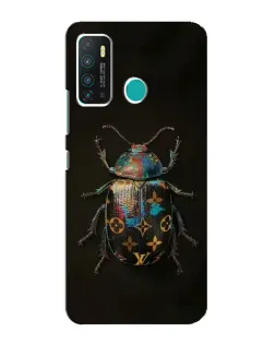 Чехол для Infinix Hot 9 / Hot 9 Pro с картинкой «LV — мраморный принт»