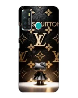 Чехол для Infinix Hot 9 / Hot 9 Pro с картинкой «Монограмма с фигурой»