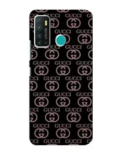 Чехол для Infinix Hot 9 / Hot 9 Pro с картинкой «Классическая монограмма Gucci»