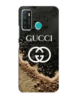 Чехол для Infinix Hot 9 / Hot 9 Pro с картинкой «Gucci — песчаные дюны»