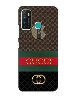 Чехол для Infinix Hot 9 / Hot 9 Pro с картинкой «Gucci — брендированный десерт»