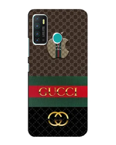 Чехол для Infinix Hot 9 / Hot 9 Pro с картинкой «Gucci — брендированный десерт»