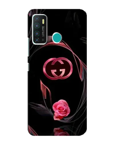 Чехол для Infinix Hot 9 / Hot 9 Pro с картинкой «Gucci — неоновая роза»
