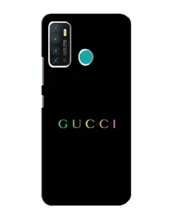 Чохол для Infinix Hot 9 / Hot 9 Pro з картинкою «Gucci — неоновий мінімалізм»