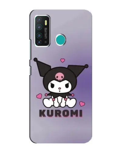 Чехол для Infinix Hot 9 / Hot 9 Pro с картинкой «Kuromi — фиолетовый арт» Чехол для Infinix Hot 9 / Hot 9 Pro с картинкой «Kuromi — фиолетовый арт»