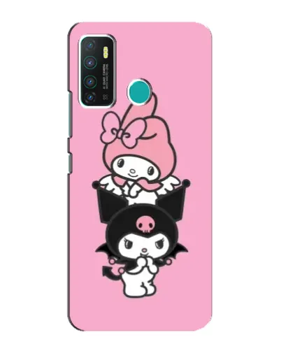 Чехол для Infinix Hot 9 / Hot 9 Pro с картинкой «My Melody и Kuromi» Чехол для Infinix Hot 9 / Hot 9 Pro с картинкой «My Melody и Kuromi»