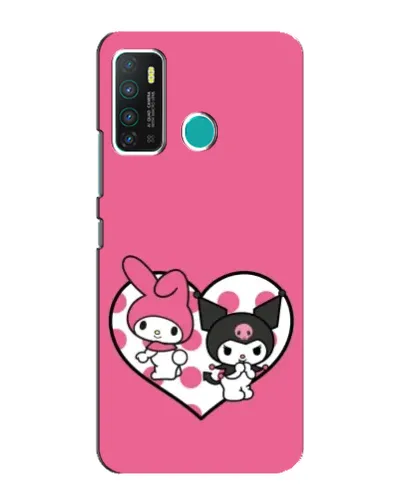 Чехол для Infinix Hot 9 / Hot 9 Pro с картинкой «Kuromi и My Melody» Чехол для Infinix Hot 9 / Hot 9 Pro с картинкой «Kuromi и My Melody»
