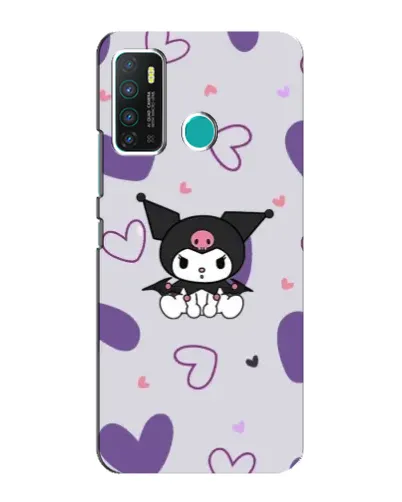 Чехол для Infinix Hot 9 / Hot 9 Pro с картинкой «Kuromi и лавандовые сердца» Чехол для Infinix Hot 9 / Hot 9 Pro с картинкой «Kuromi и лавандовые сердца»