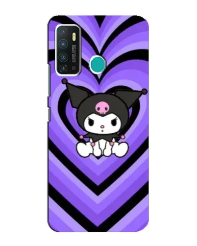 Чехол для Infinix Hot 9 / Hot 9 Pro с картинкой «Kuromi и фиолетовые сердца» Чехол для Infinix Hot 9 / Hot 9 Pro с картинкой «Kuromi и фиолетовые сердца»