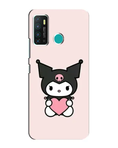 Чехол для Infinix Hot 9 / Hot 9 Pro с картинкой «Kuromi и сердце» Чехол для Infinix Hot 9 / Hot 9 Pro с картинкой «Kuromi и сердце»