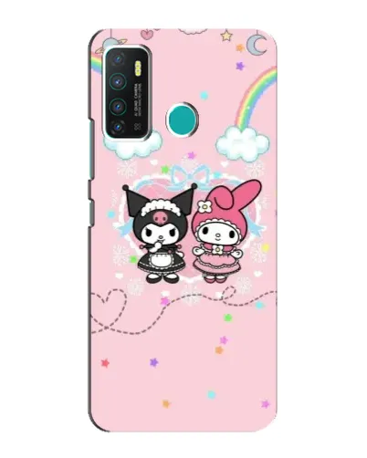 Чехол для Infinix Hot 9 / Hot 9 Pro с картинкой «My Melody и Kuromi» Чехол для Infinix Hot 9 / Hot 9 Pro с картинкой «My Melody и Kuromi»