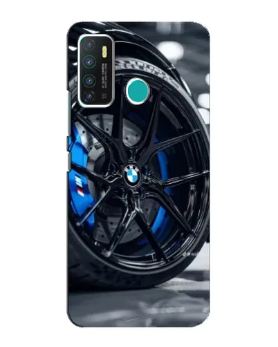 Чехол для Infinix Hot 9 / Hot 9 Pro с картинкой «Колесо BMW вблизи» Чехол для Infinix Hot 9 / Hot 9 Pro с картинкой «Колесо BMW вблизи»