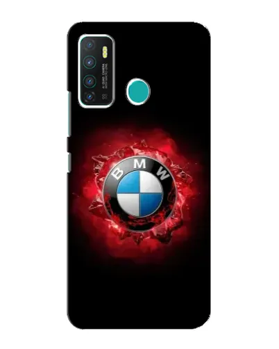 Чехол для Infinix Hot 9 / Hot 9 Pro с картинкой «Логотип BMW — вспышка» Чехол для Infinix Hot 9 / Hot 9 Pro с картинкой «Логотип BMW — вспышка»