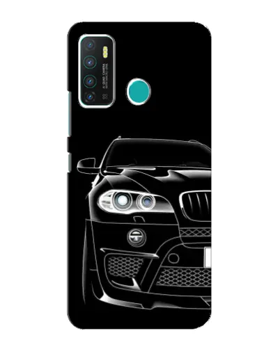 Чехол для Infinix Hot 9 / Hot 9 Pro с картинкой «Темный силуэт BMW» Чехол для Infinix Hot 9 / Hot 9 Pro с картинкой «Темный силуэт BMW»