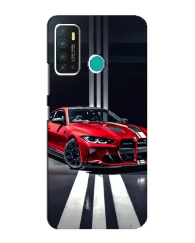 Чехол для Infinix Hot 9 / Hot 9 Pro с картинкой «Красная BMW на дороге» Чехол для Infinix Hot 9 / Hot 9 Pro с картинкой «Красная BMW на дороге»