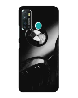 Чехол для Infinix Hot 9 / Hot 9 Pro с картинкой «Эмблема BMW — макро»