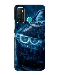 Чохол для Infinix Hot 9 / Hot 9 Pro з картинкою «BMW під дощем»