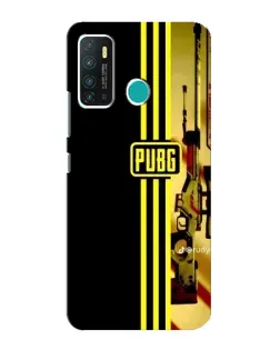 Чохол для Infinix Hot 9 / Hot 9 Pro з картинкою «PUBG — камуфляжний шолом»
