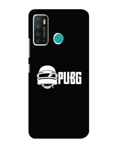 Чехол для Infinix Hot 9 / Hot 9 Pro с картинкой «PUBG — классический лого»